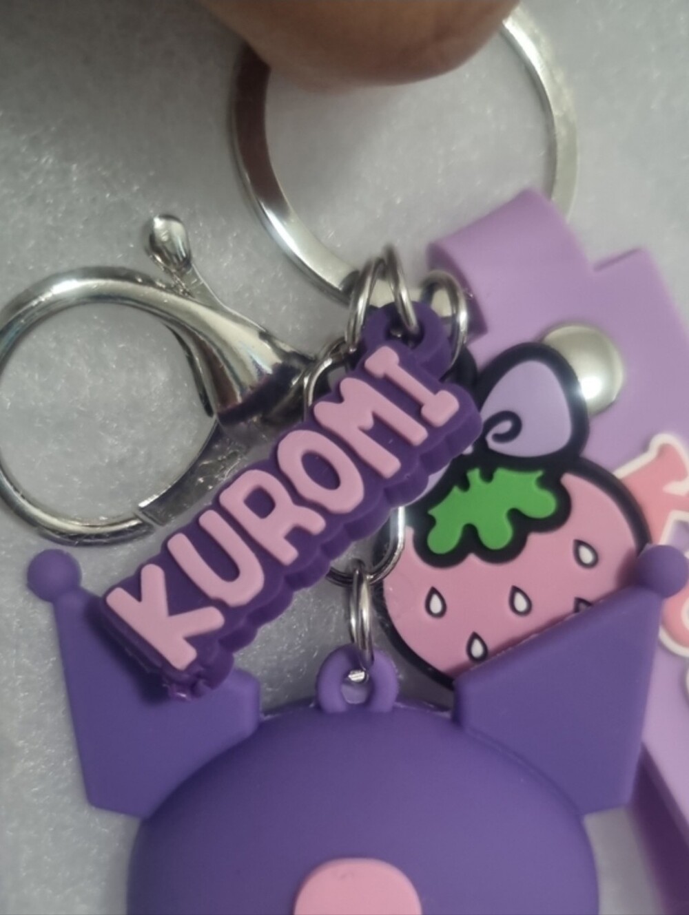 SANRIO Hello Kitty or Kuromi Keychain Pick One - Picture 10 of 11